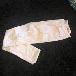white jeans